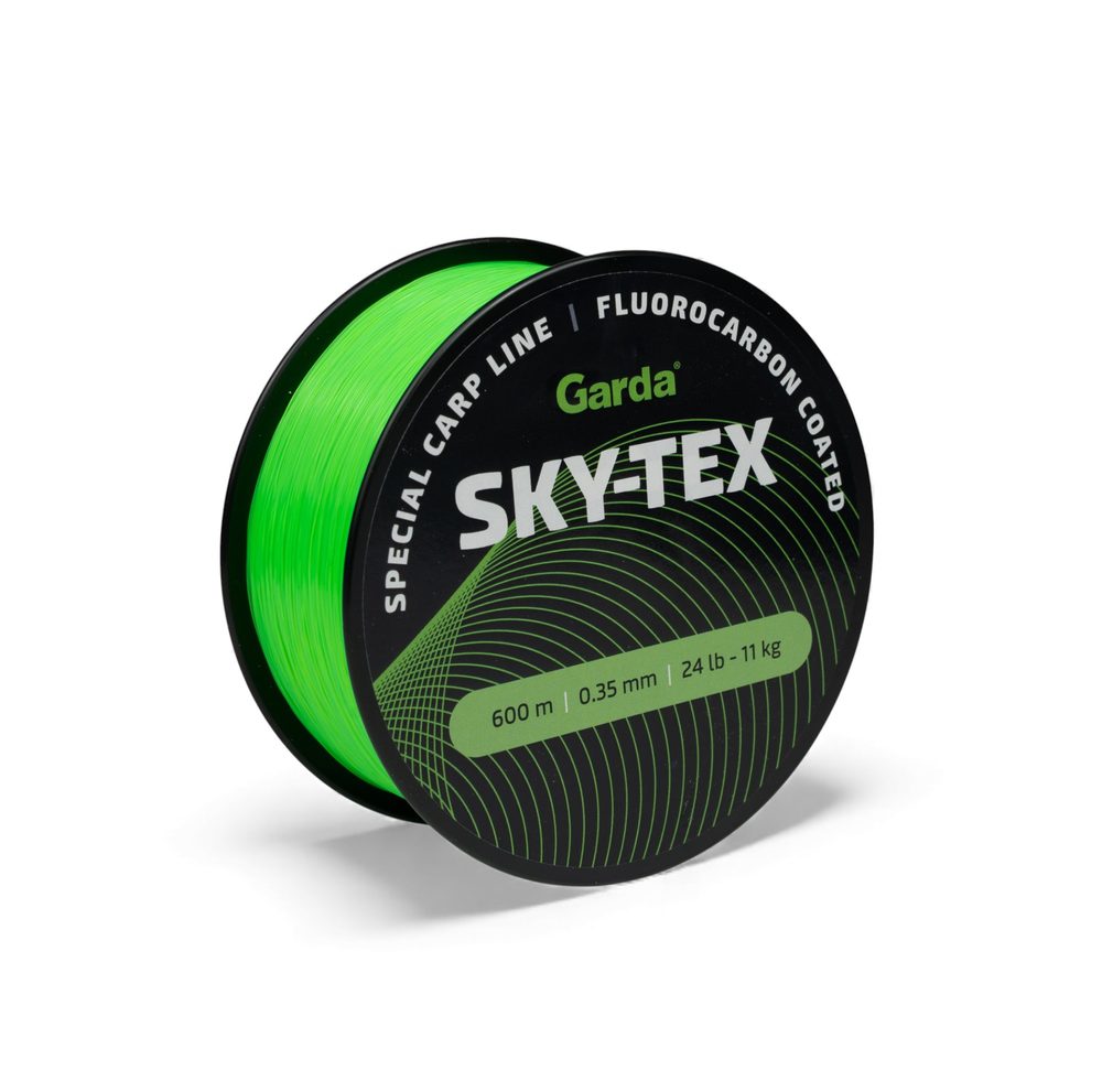 E-shop Garda Vlasec SKY-TEX fluo zelený 600m - 0,35mm 11kg,Garda Vlasec SKY-TEX fluo zelený 600m - 0,35mm 11kg