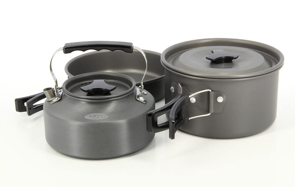 E-shop NGT Sada Nádobí Kettle, Pot & Pan Set 3-díl,NGT Sada Nádobí Kettle, Pot & Pan Set 3-díl
