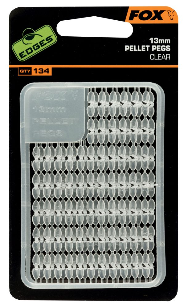 Fox Zarážky na pelety Edges Pellet Pegs Clear - 13 mm,Fox Zarážky na pelety Edges Pellet Pegs Clear - 13 mm
