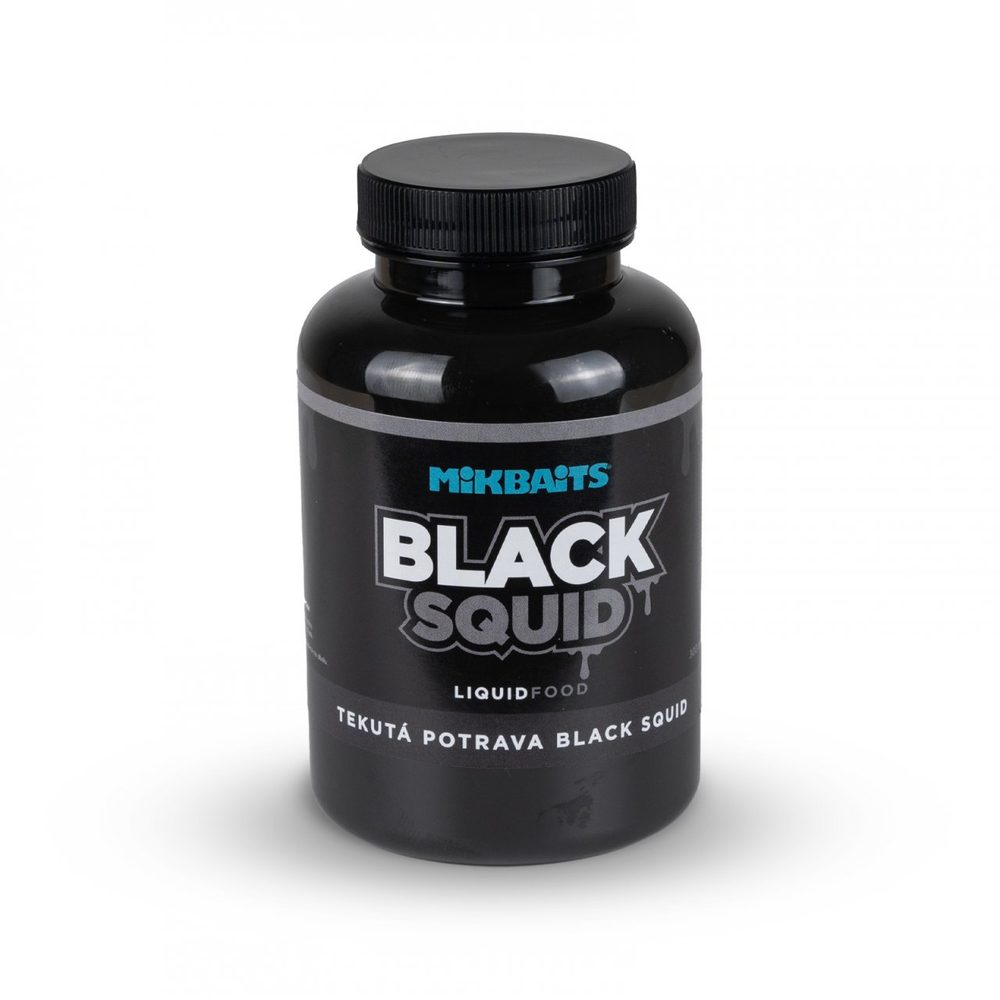 E-shop Mikbaits Tekutá potrava 300ml - Black Squid,Mikbaits Tekutá potrava 300ml - Black Squid