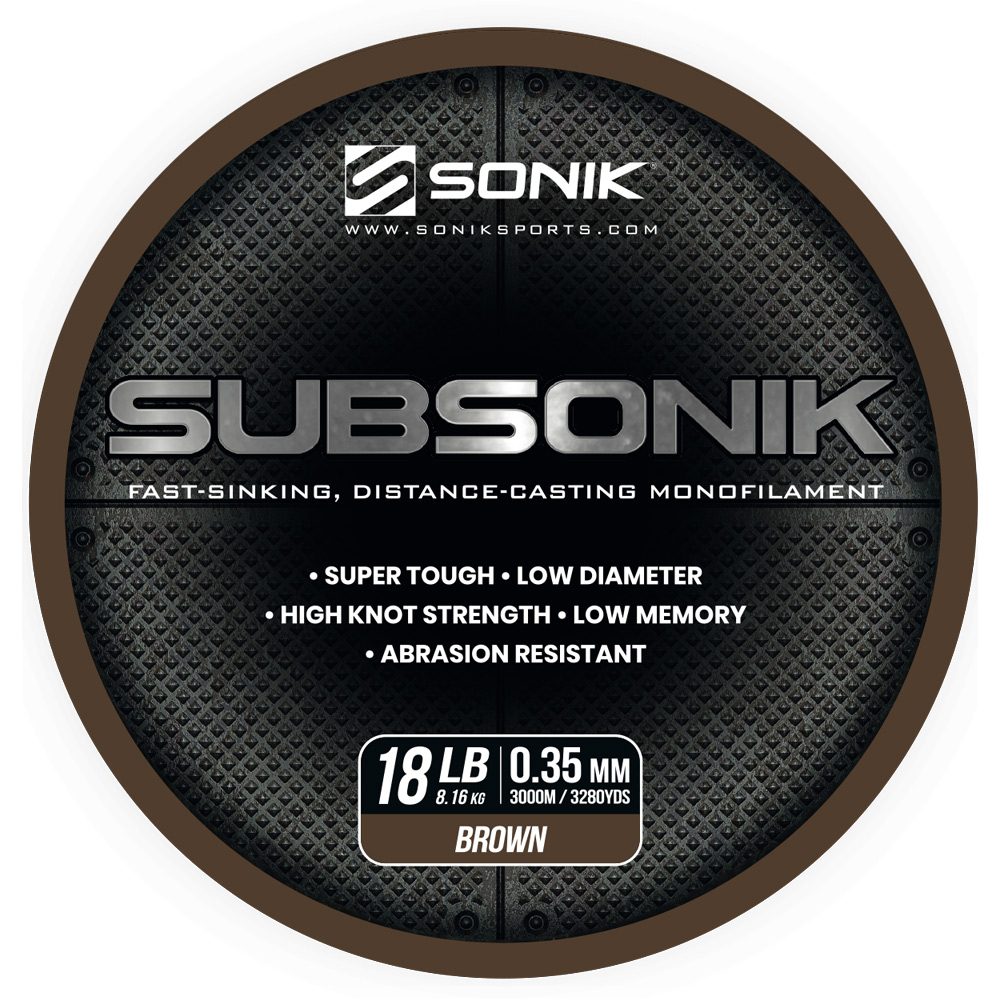 E-shop Sonik Vlasec Subsonik Brown 3000m - 0,35mm,Sonik Vlasec Subsonik Brown 3000m - 0,35mm