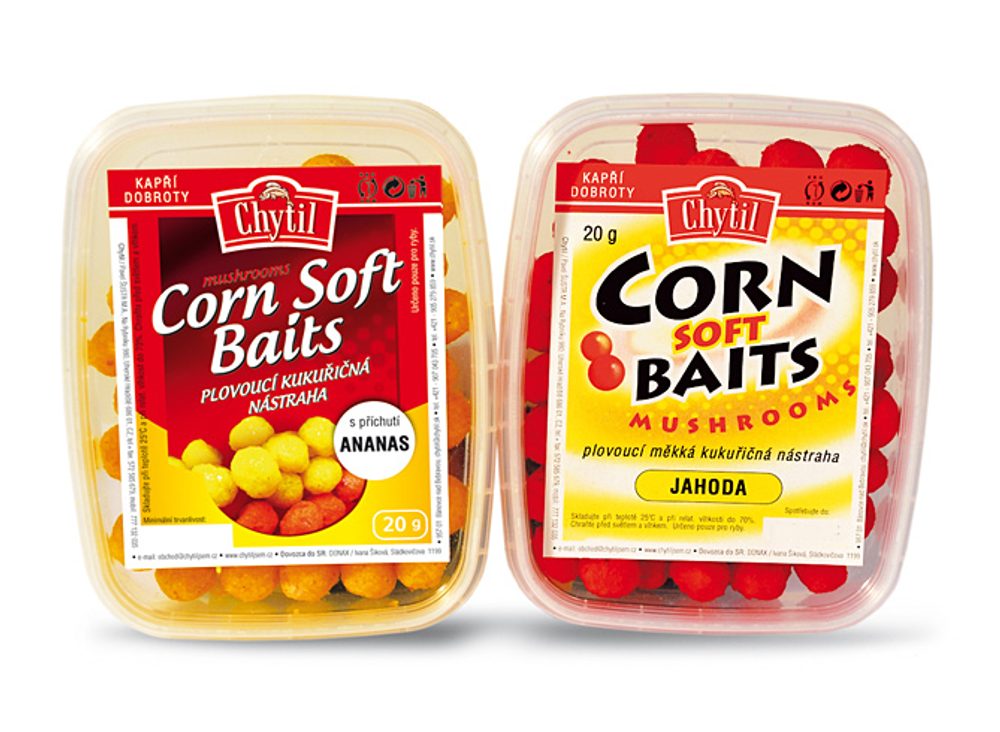E-shop Chytil Plovoucí kukuřice Corn Soft Baits mushrooms 20g - Amur,Chytil Plovoucí kukuřice Corn Soft Baits mushrooms 20g - Amur