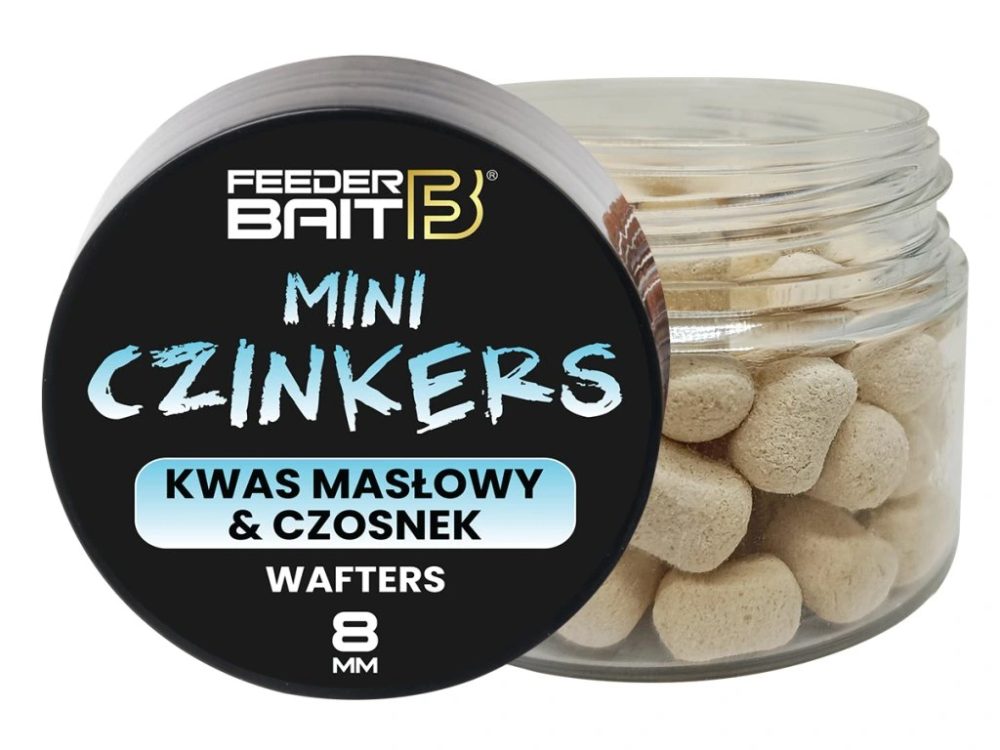 E-shop FeederBait Mini Czinkers Wafters 6x8mm 25ml - Česnek / Butyric acid,FeederBait Mini Czinkers Wafters 6x8mm 25ml - Česnek / Butyric acid