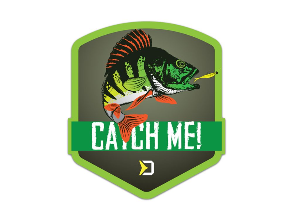 Delphin Nálepka CatchME! Okoun,Delphin Nálepka CatchME! Okoun