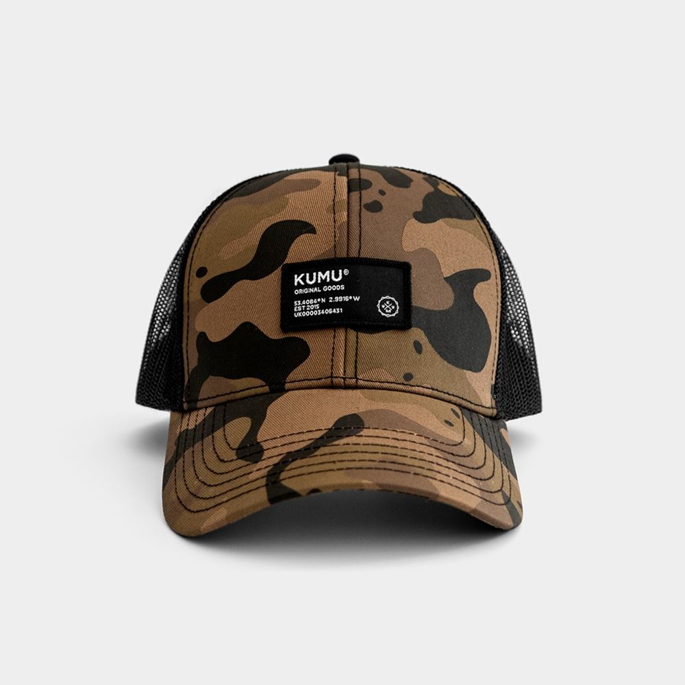 E-shop KUMU Kšiltovka Deception Trucker Cap,KUMU Kšiltovka Deception Trucker Cap