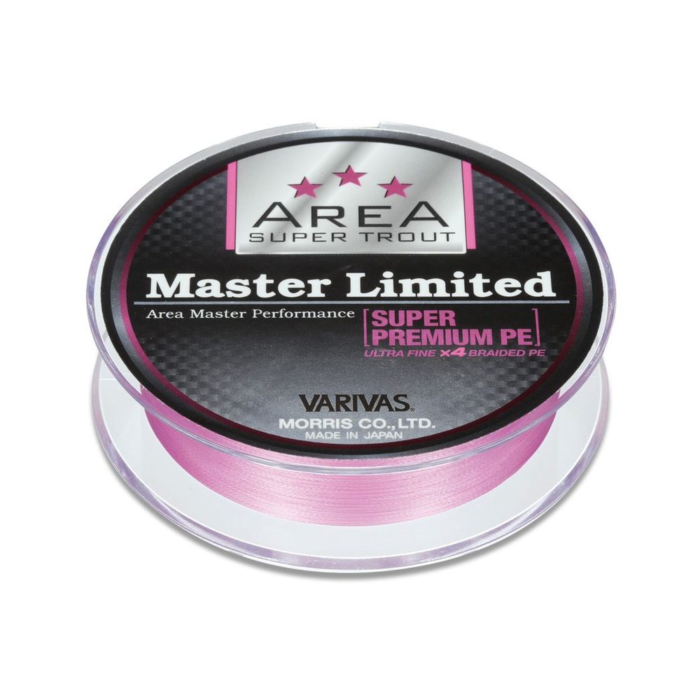 E-shop Varivas Šňůra Super Trout Area MLD Super Premium PE Tournament Pink 75m - 0,064mm,Varivas Šňůra Super Trout Area MLD Super Premium PE Tournament Pink