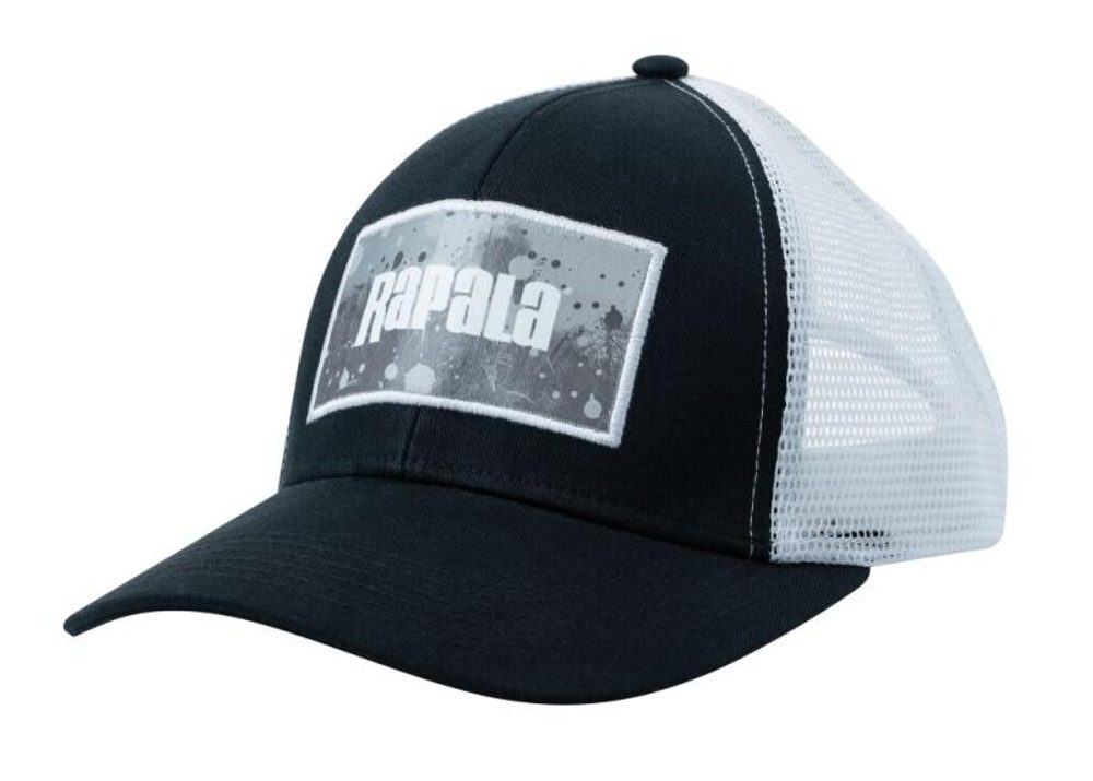 Rapala Kšiltovka Cap Splash Trucker Black/Grey