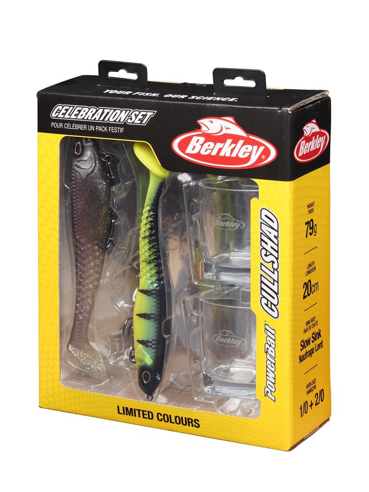 E-shop Berkley Dárkový set Celebration Set Cullshad Shallow 20cm,Berkley Dárkový set Celebration Set Cullshad Shallow 20cm