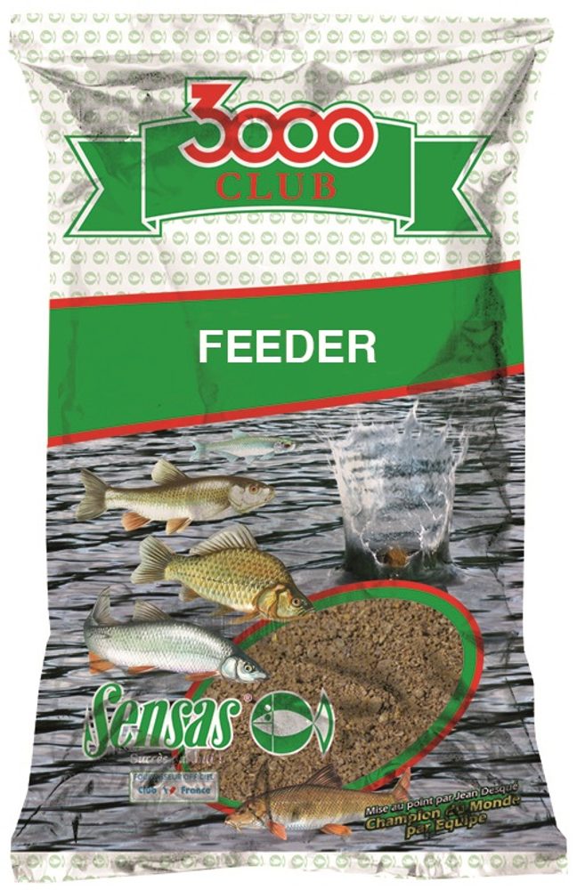 E-shop Sensas Krmítková směs 3000 Club 1kg - Feeder,Sensas Krmítková směs 3000 Club 1kg - Feeder