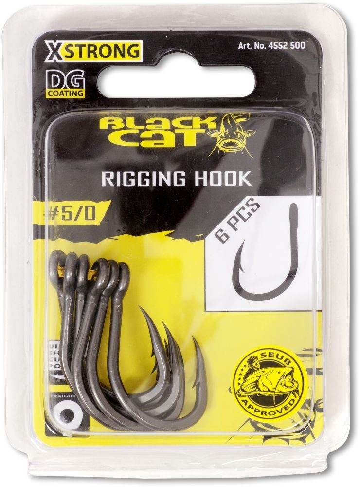 Black Cat Háčky Rigging Dg Dg Coating 6ks