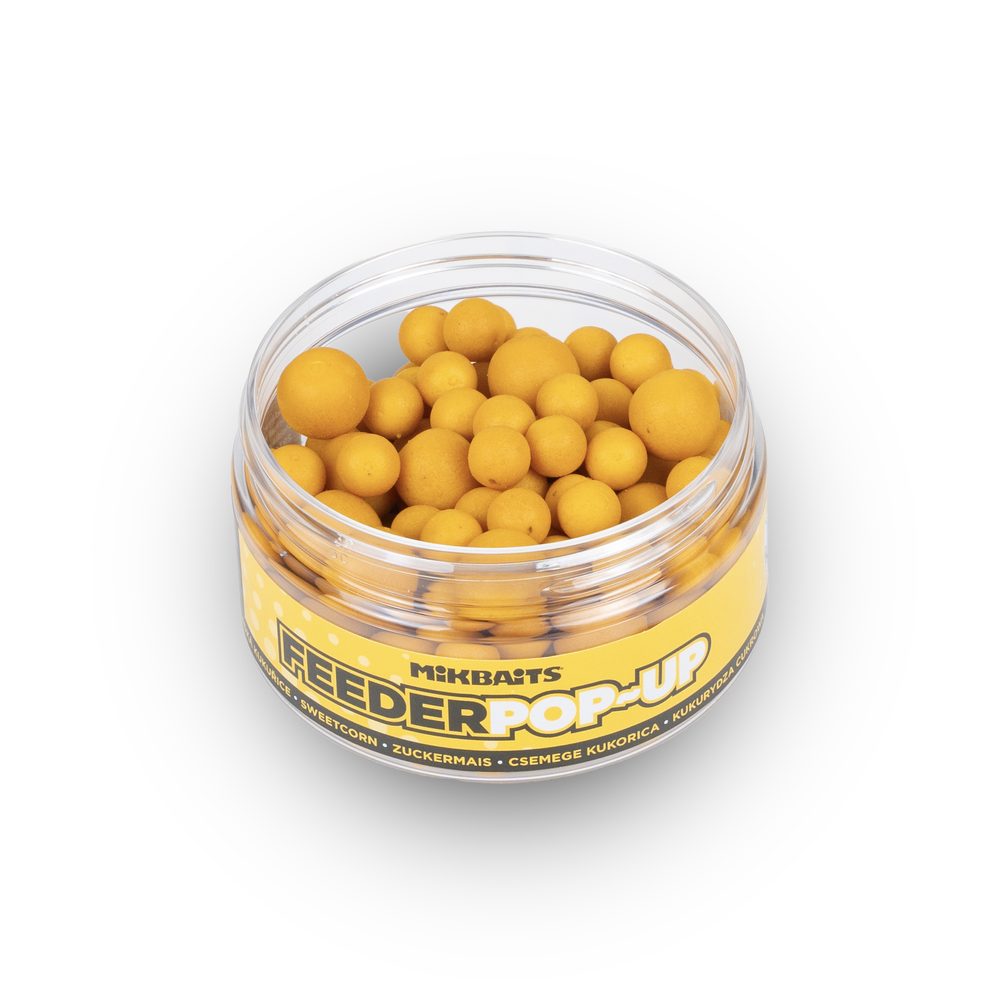 Mikbaits Boilies Feeder pop-up 8+12mm 100ml - Sladká kukuřice