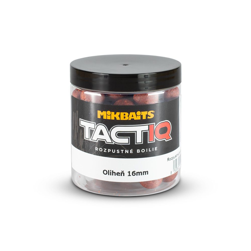Mikbaits Rozpustné boilie TactiQ Oliheň 250ml - 16mm,Mikbaits Rozpustné boilie TactiQ Oliheň 250ml - 16mm