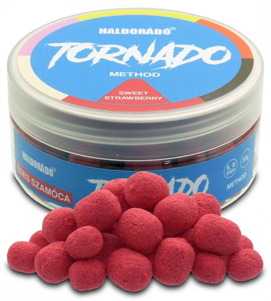 E-shop Haldorádó Nástraha Wafters Method Tornado 6+8mm 30g - Sladká jahoda,Haldorádó Nástraha Wafters Method Tornado 6+8mm 30g - Sladká jahoda