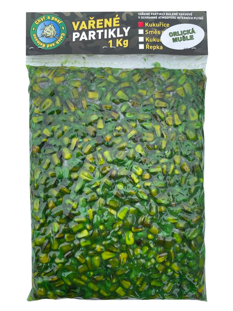 Jak vyrobit partikl nazeleno aneb orlická mušle