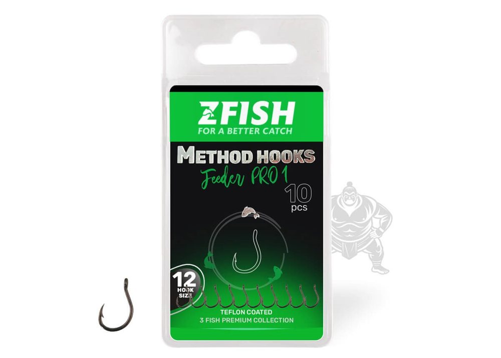 E-shop Zfish Háčky Method Feeder Pro 1 - 10,Zfish Háčky Method Feeder Pro 1 - 10