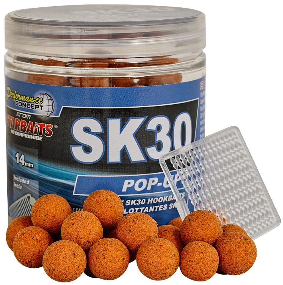 Starbaits Plovoucí boilies Pop Up SK30 50g - 14mm