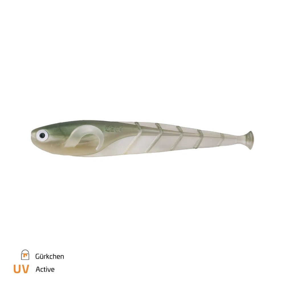 E-shop Zeck Gumová nástraha Zander Quappie 15cm - Gurkchen,Zeck Gumová nástraha Zander Quappie 15cm - Gurkchen