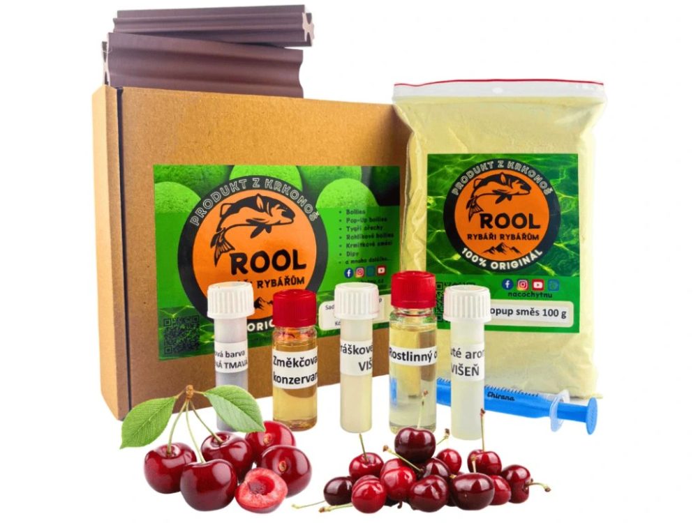 E-shop ROOL Kreativní višňová sada na výrobu plovoucího boilies,ROOL Kreativní višňová sada na výrobu plovoucího boilies