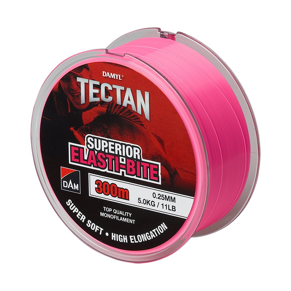 E-shop DAM Vlasec Damyl Tectan Easti Bite Monofilament Růžový 300m - 0,25mm