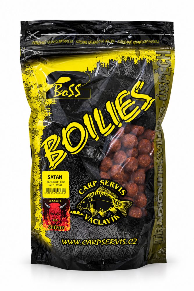Carp Servis Václavík Boilies Boss2 Satan