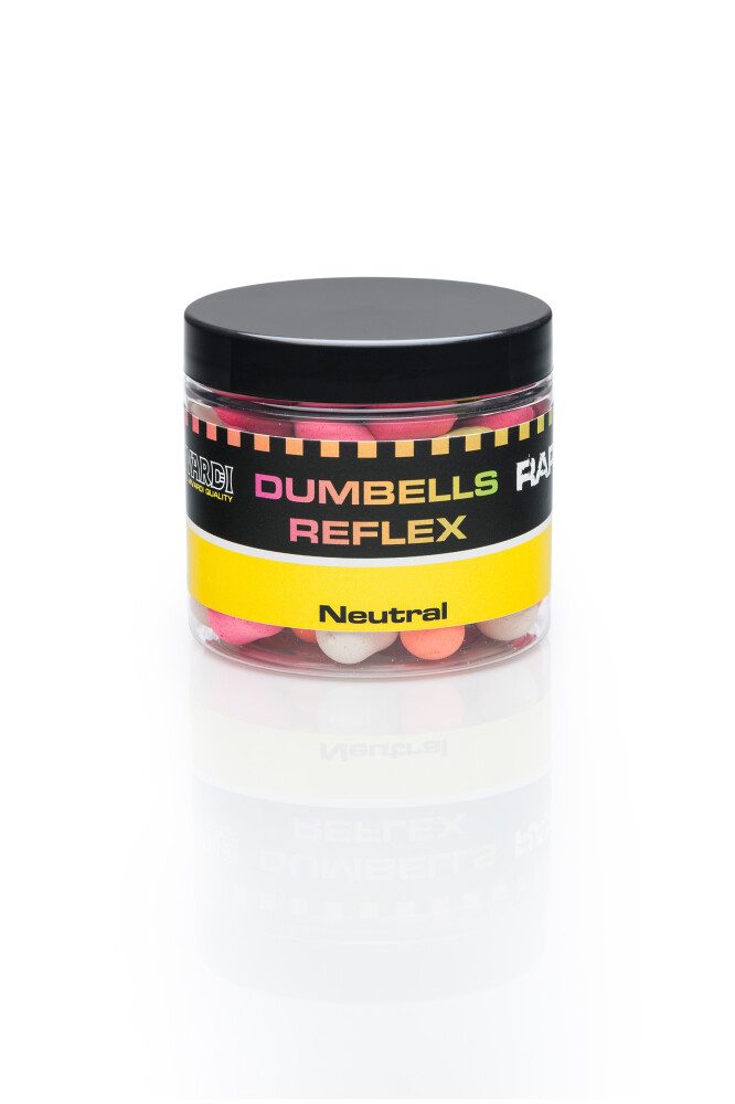 Mivardi Plovoucí boilie Rapid Dumbells Reflex 18mm 70g,Mivardi Plovoucí boilie Rapid Dumbells Reflex 18mm 70g