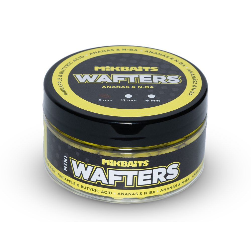 Mikbaits Mini Boilie Wafters 100ml - Ananas N-BA