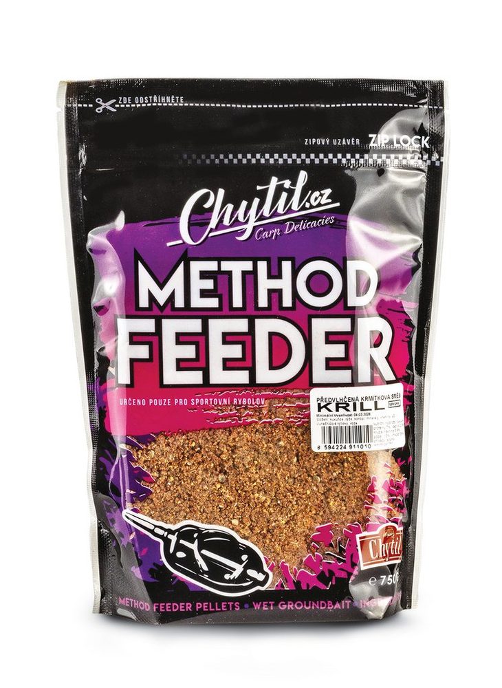 E-shop Chytil Method předvlhčená krmítková směs 750g - Krill,Chytil Method předvlhčená krmítková směs 750g - Krill