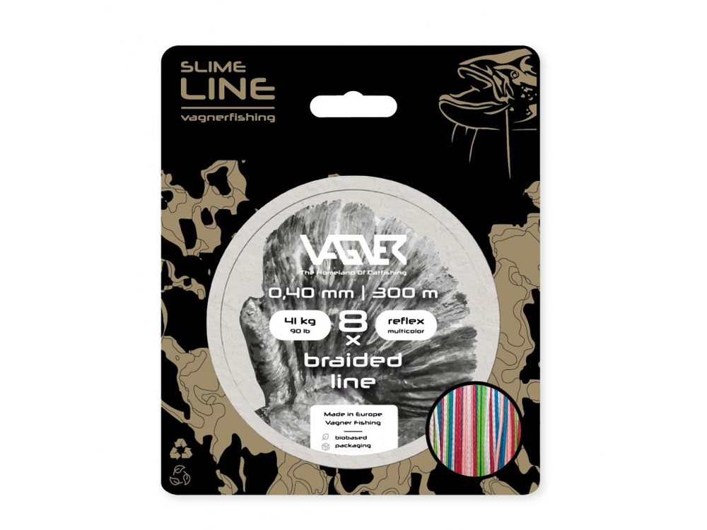 E-shop Vagner Šňůra Braided Line Reflex Multicolor,Vagner Šňůra Braided Line Reflex Multicolor