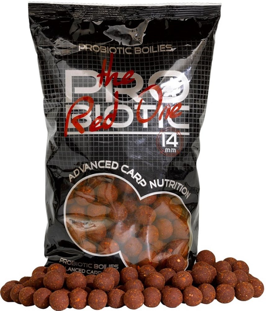 Starbaits Boilie Probiotic Red One - 14mm 2,5kg