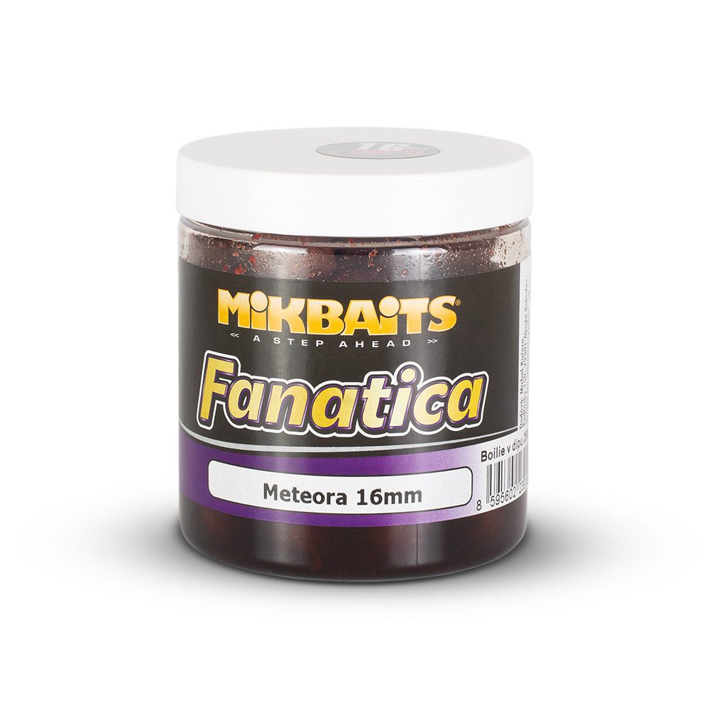 E-shop Mikbaits Boilie v dipu Fanatica 250ml - Meteora 24mm,Mikbaits Boilie v dipu Fanatica 250ml - Meteora 24mm