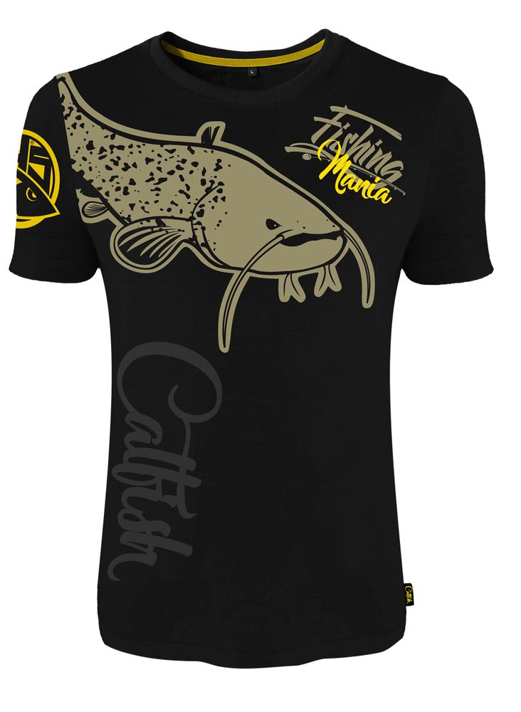 E-shop Hotspot Design Tričko CatFishing Mania,Hotspot Design Tričko CatFishing Mania