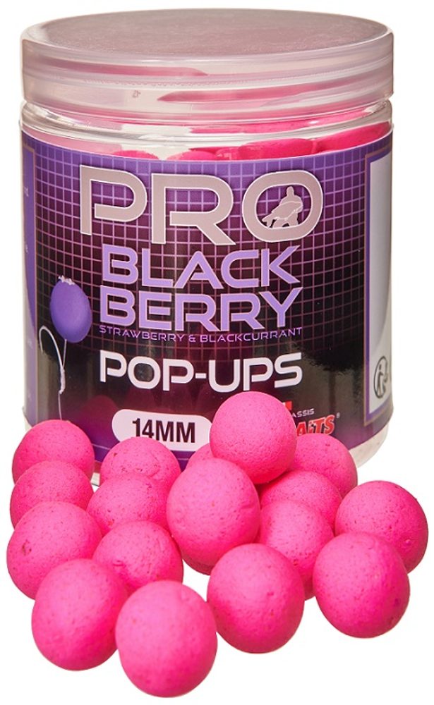 E-shop Starbaits Plovoucí boilies Pop Up Pro Blackberry 50g - 16mm