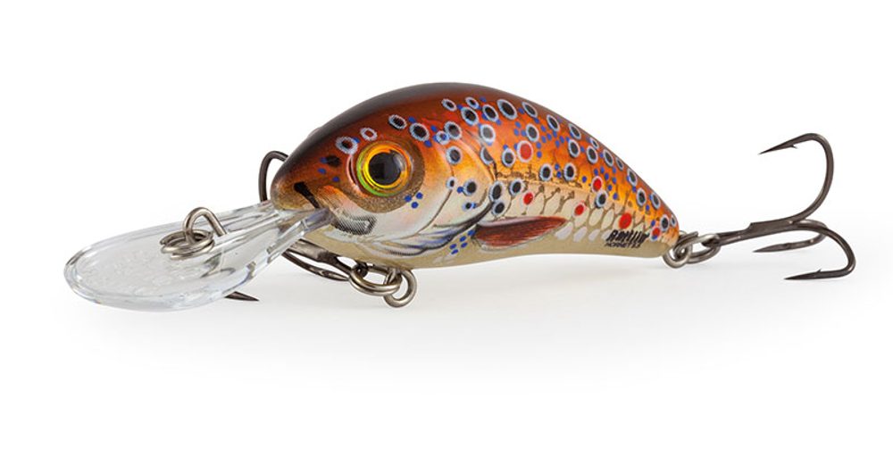 E-shop Salmo Wobler Rattlin Hornet Floating 4,5cm - Holographic Brown Trout