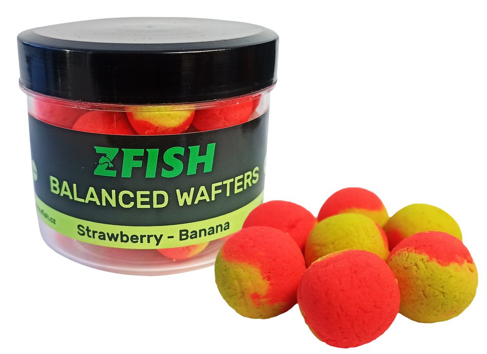 Fotografie Zfish Balanced Wafters 16mm 60g - Strawberry-Banana