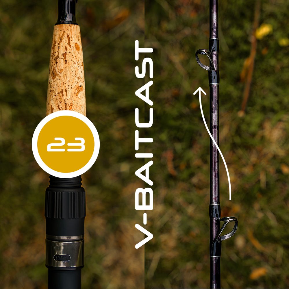 Vagner Prut Magic V-Baitcast 23 1,95m 100-400g – Vagner Fishing