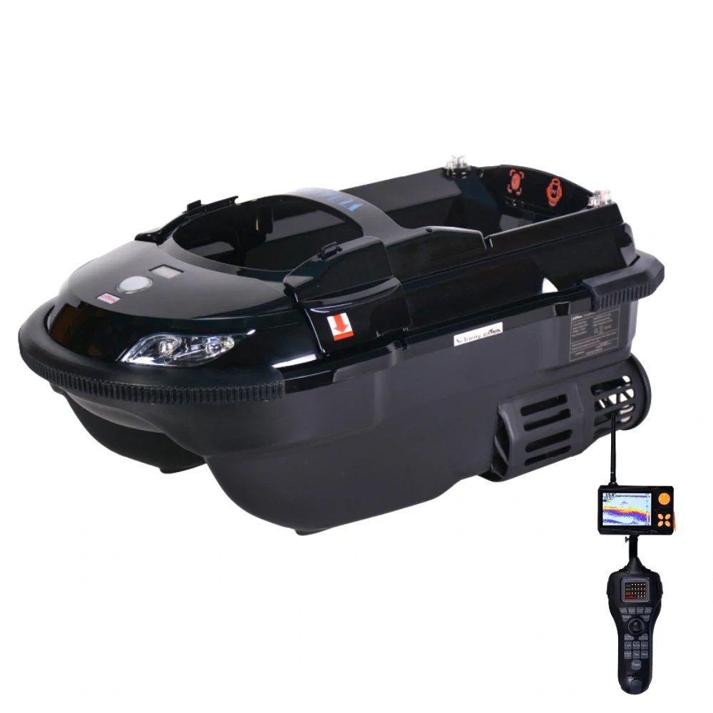 Boatman Zavážecí lodička Vulcan s Echolotem Černá,Boatman Zavážecí lodička Vulcan s Echolotem Černá