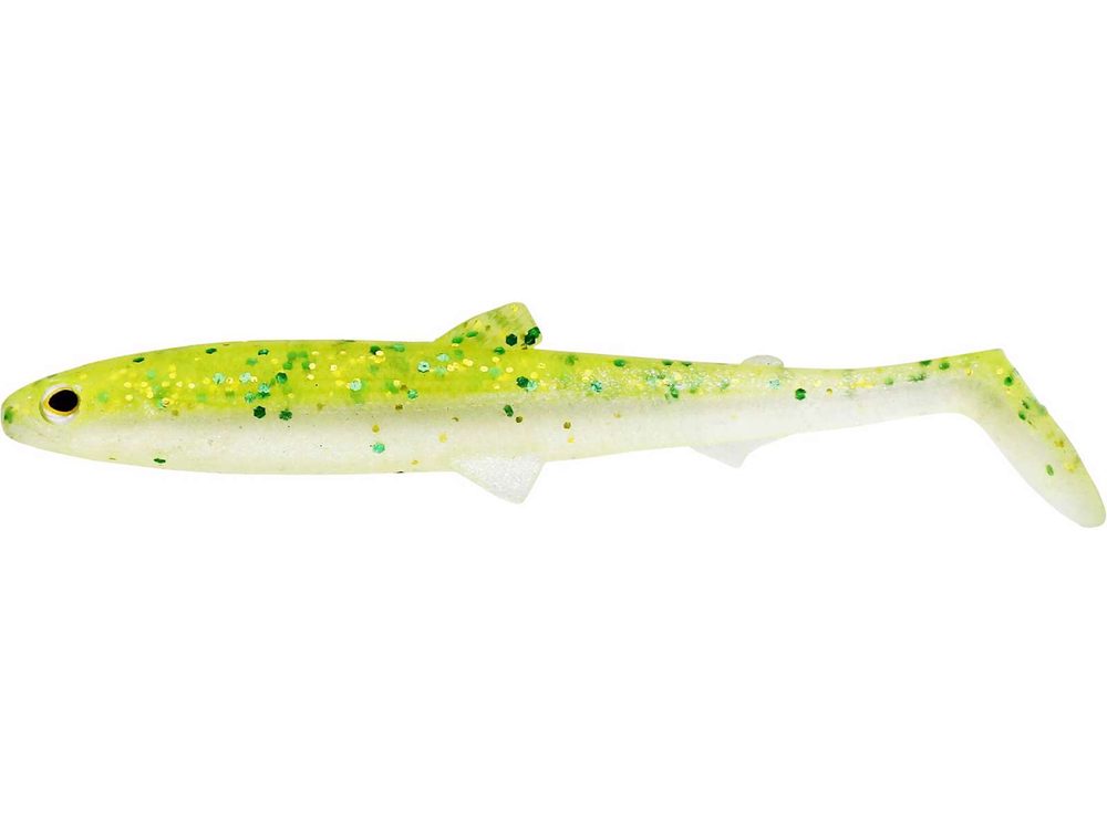 E-shop Westin Gumová nástraha BullTeez Shadtail Sparkling Chartreuse - 7,5cm 4g 3ks,Westin Gumová nástraha BullTeez Shadtail Sparkling Chartreuse - 7,5cm 4g