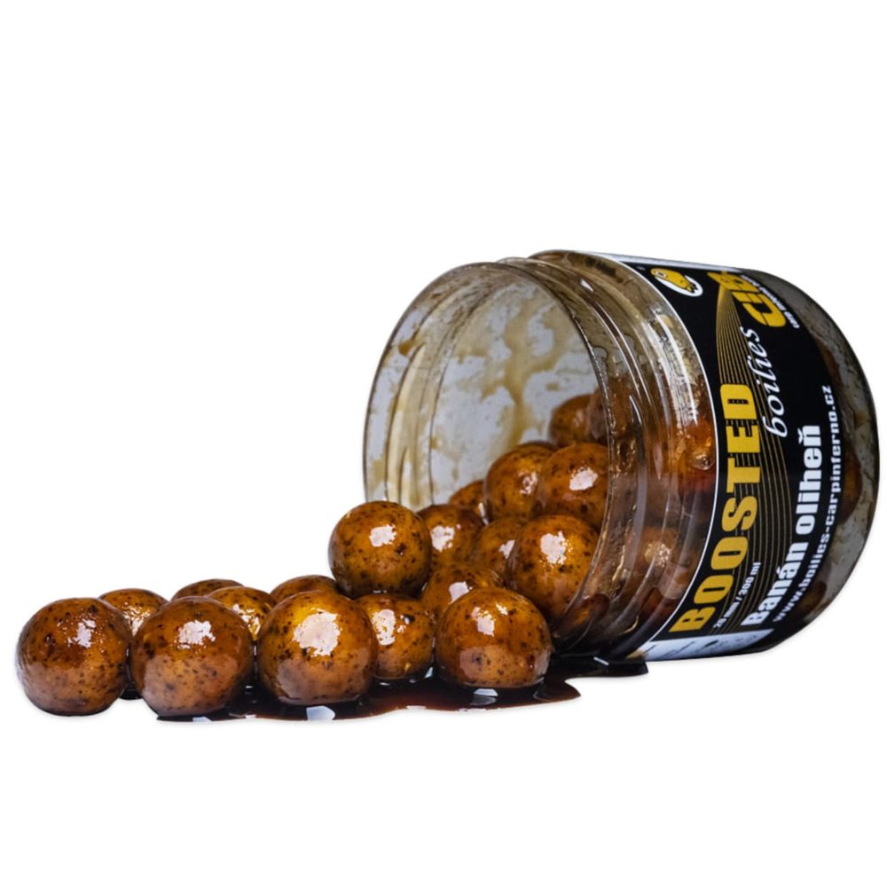 E-shop Carp Inferno Boosted Boilies Nutra Line 20mm 300ml - Banán/Oliheň,Carp Inferno Boosted Boilies Nutra Line 20mm 300ml - Banán/Oliheň