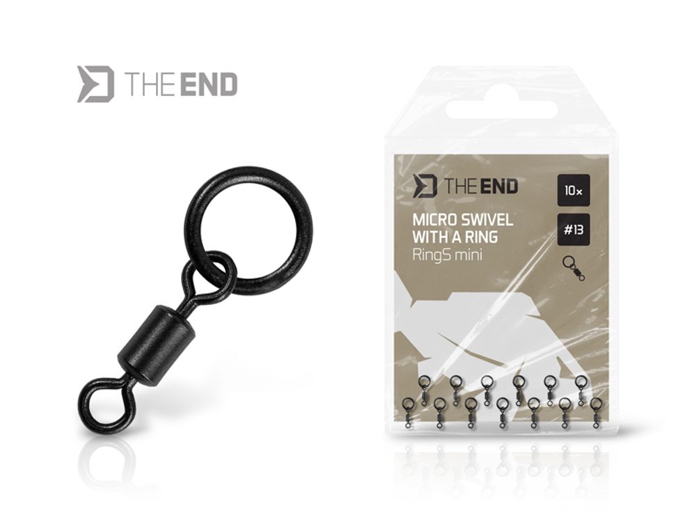 E-shop Delphin Mikro obratlík s kroužkem TheEND RingS mini vel.13 10ks,Delphin Mikro obratlík s kroužkem TheEND RingS mini vel.13 10ks