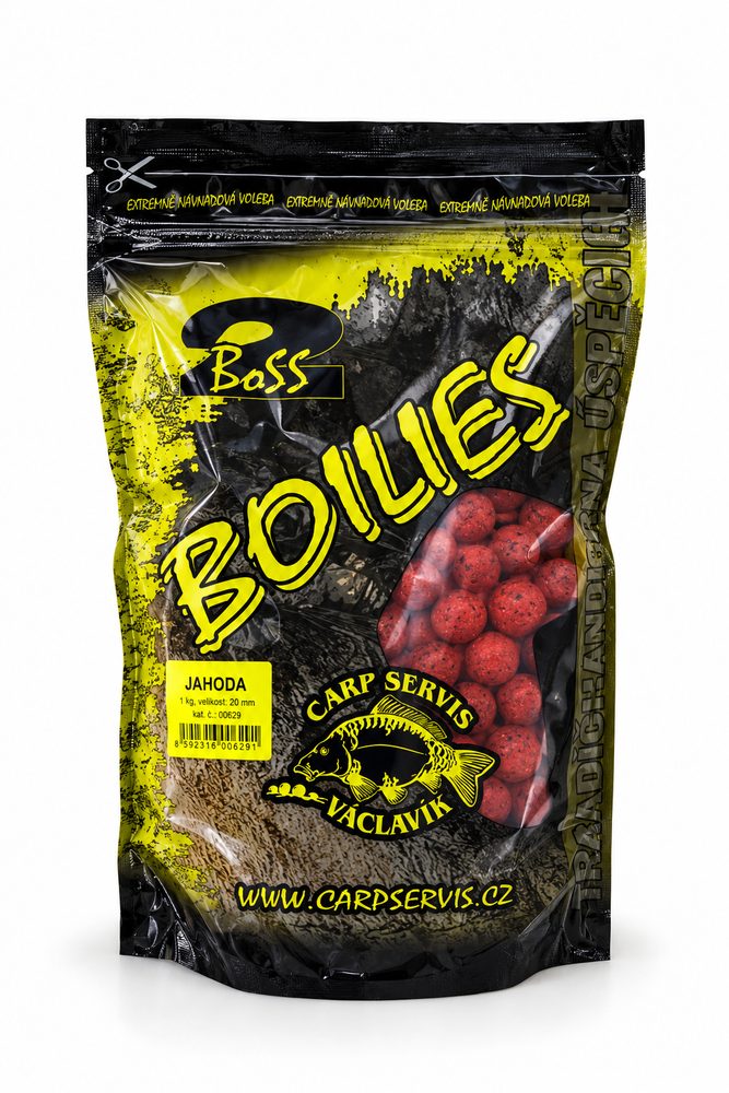 Carp Servis Václavík Boilies Boss2 Jahoda