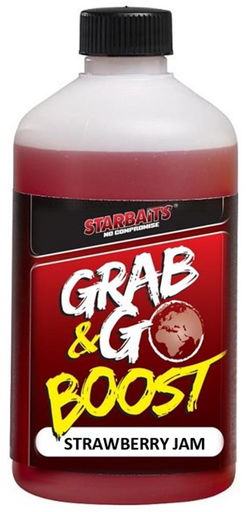 Fotografie Starbaits Booster G&G Global 500ml - Strawberry jam