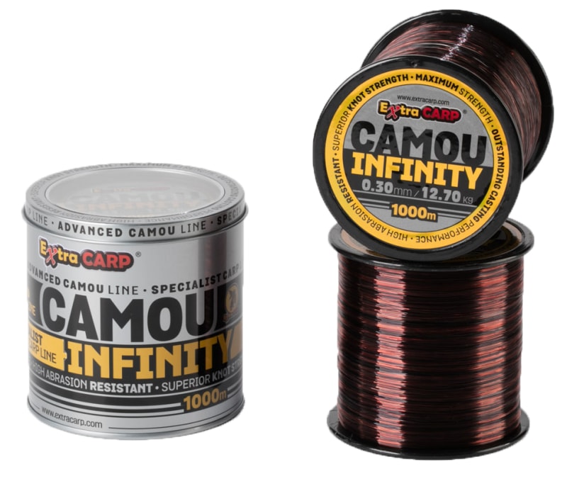 Fotografie Extra Carp Vlasec Infinity Camou 1000m - 0,28mm