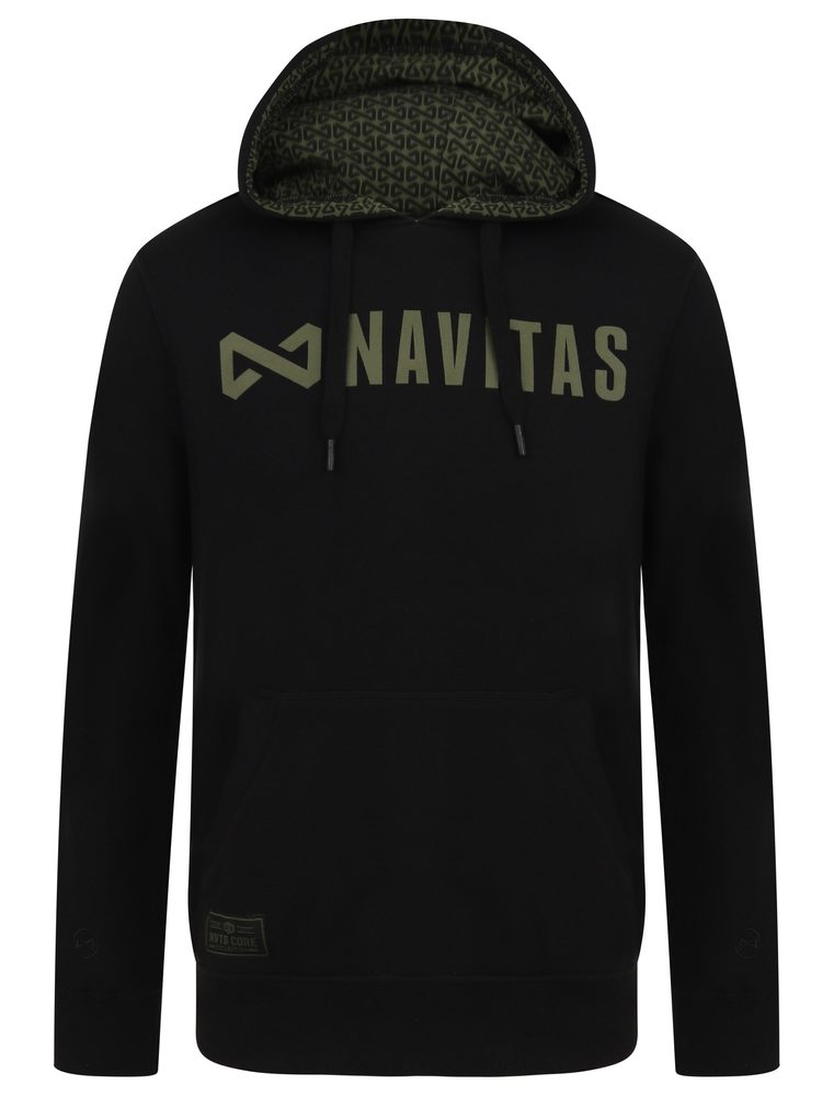 E-shop Navitas Rybářská Mikina Core Hoody Black - XXXL,Navitas Rybářská Mikina Core Hoody Black - XXXL