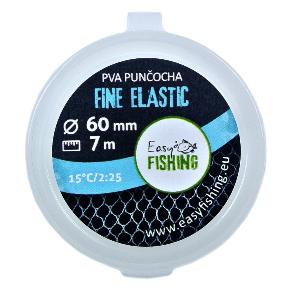 EasyFISHING Náhradní PVA punčocha Elastic Fine 7m - 60mm