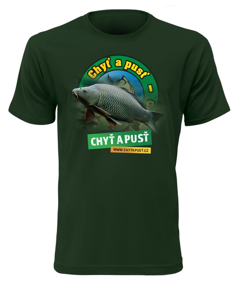 Chyť a pusť Triko Carp - vel. S