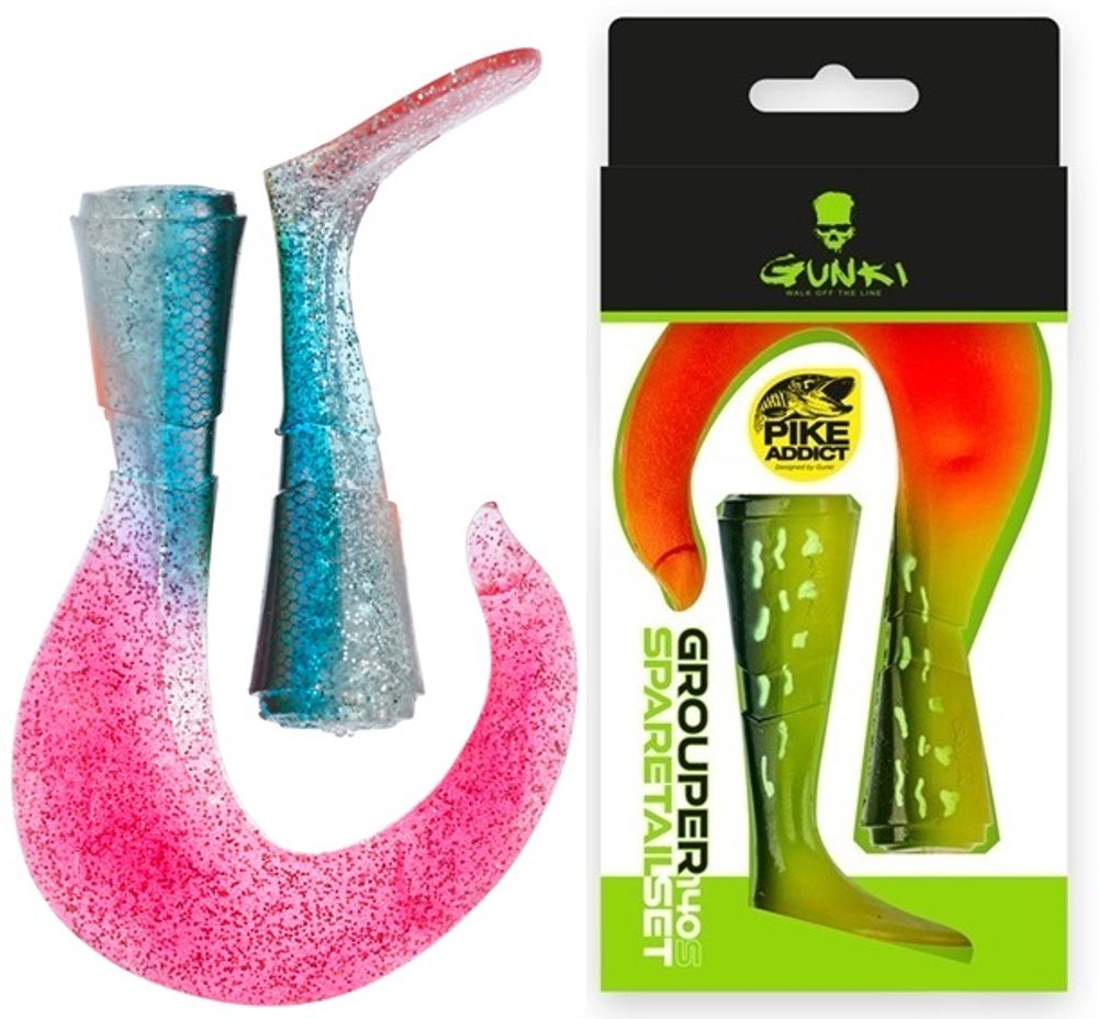 E-shop Gunki Náhradní ocásky Grouper 14cm S - Roach Tendance,Gunki Náhradní ocásky Grouper 14cm S - Roach Tendance