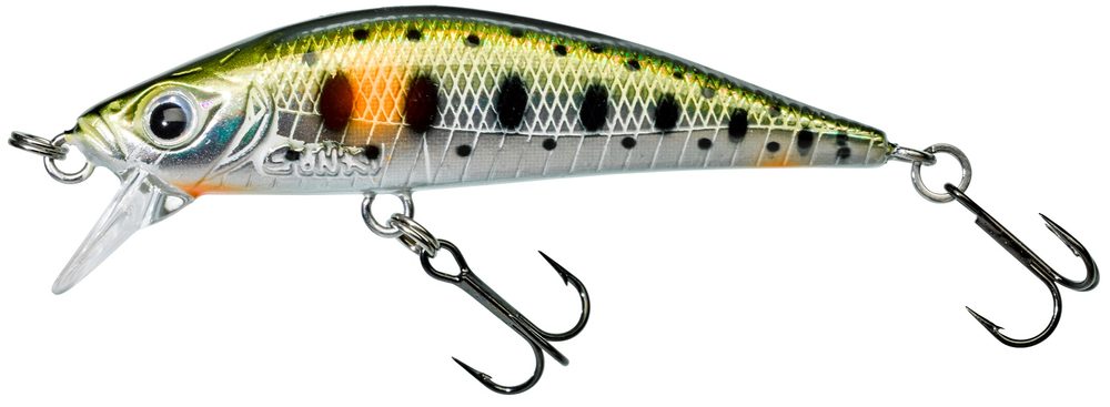 E-shop Gunki Wobler Gamera Spot Green Trout - 5cm - vyvážený,Gunki Wobler Gamera Spot Green Trout - 5cm - vyvážený