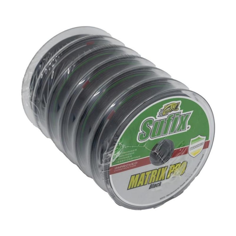 Sufix Šňůra Matrix Pro Black 100m - 0,15mm 10kg