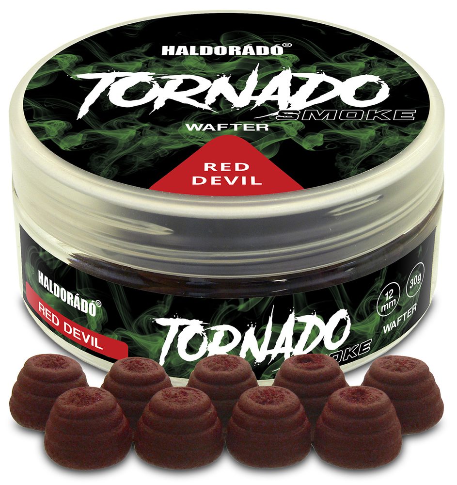 Haldorádó Wafters Tornado Smoke 12mm 30g - Red Devil,Haldorádó Wafters Tornado Smoke 12mm 30g - Red Devil