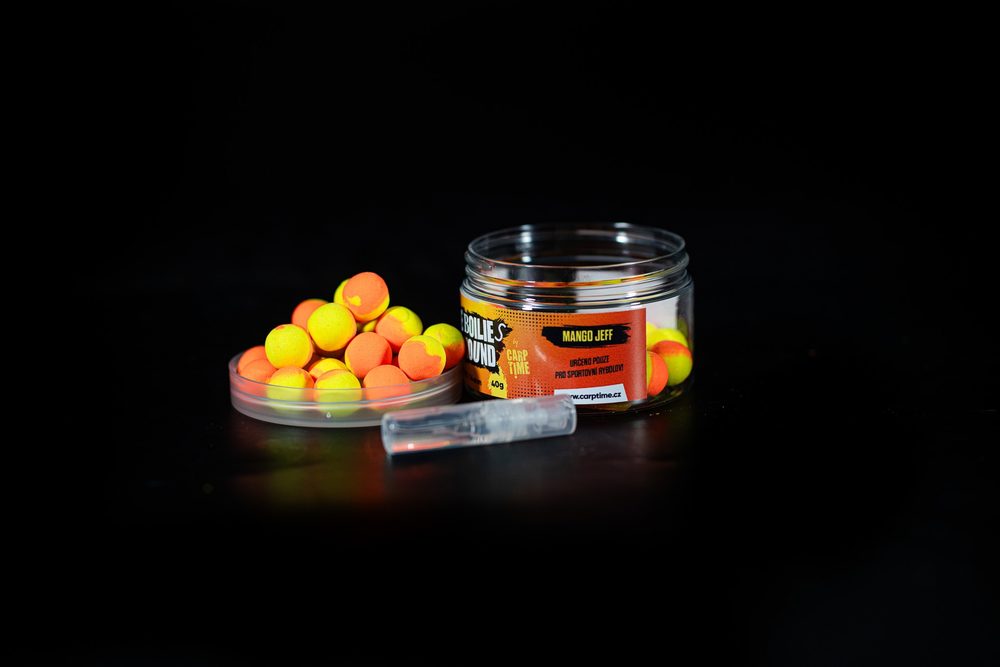 E-shop G.B.U. Plovoucí boilies ZEPPELIN POP UPS MANGO JEFF - 14mm 40g,G.B.U. Plovoucí boilies ZEPPELIN POP UPS MANGO JEFF - 14mm 40g